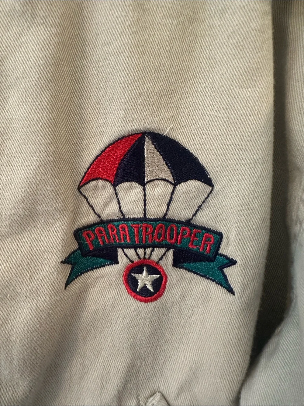 Vintage 90s Gymboree Rainbow Tag Paratrooper Jacket